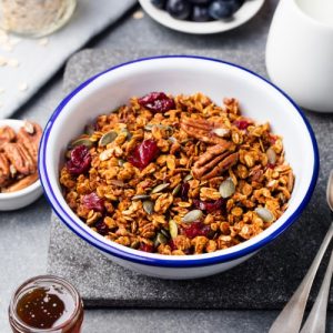 Cereais, flocos e muesli